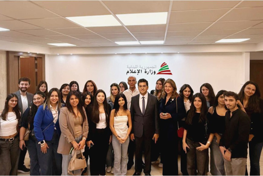 NDU Journalism Students Meet with Ministers and Media Professionals 7